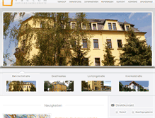 Tablet Screenshot of factum-ag.de